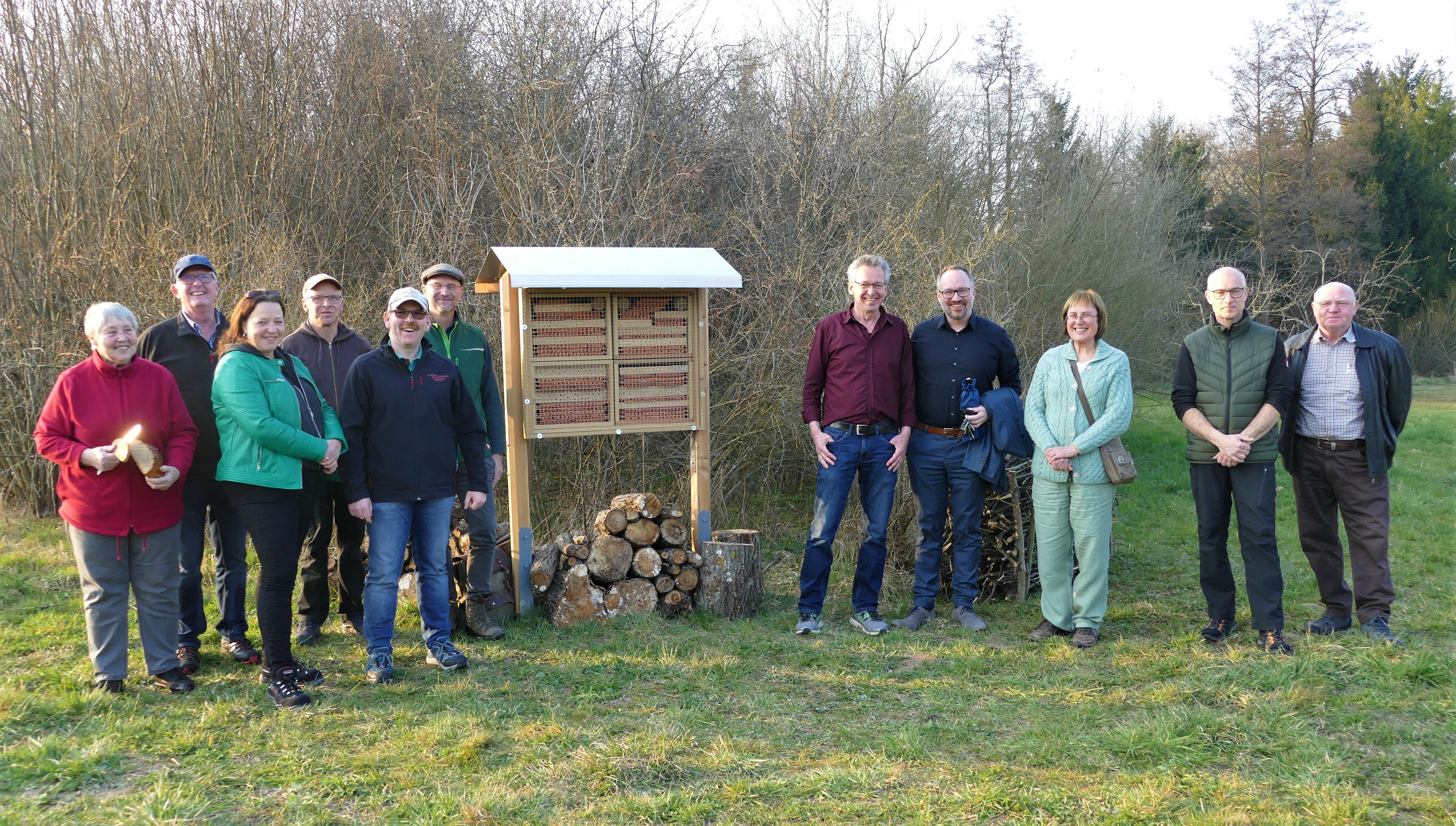 “Wildbienen – Fly In“ in Lanzingen
