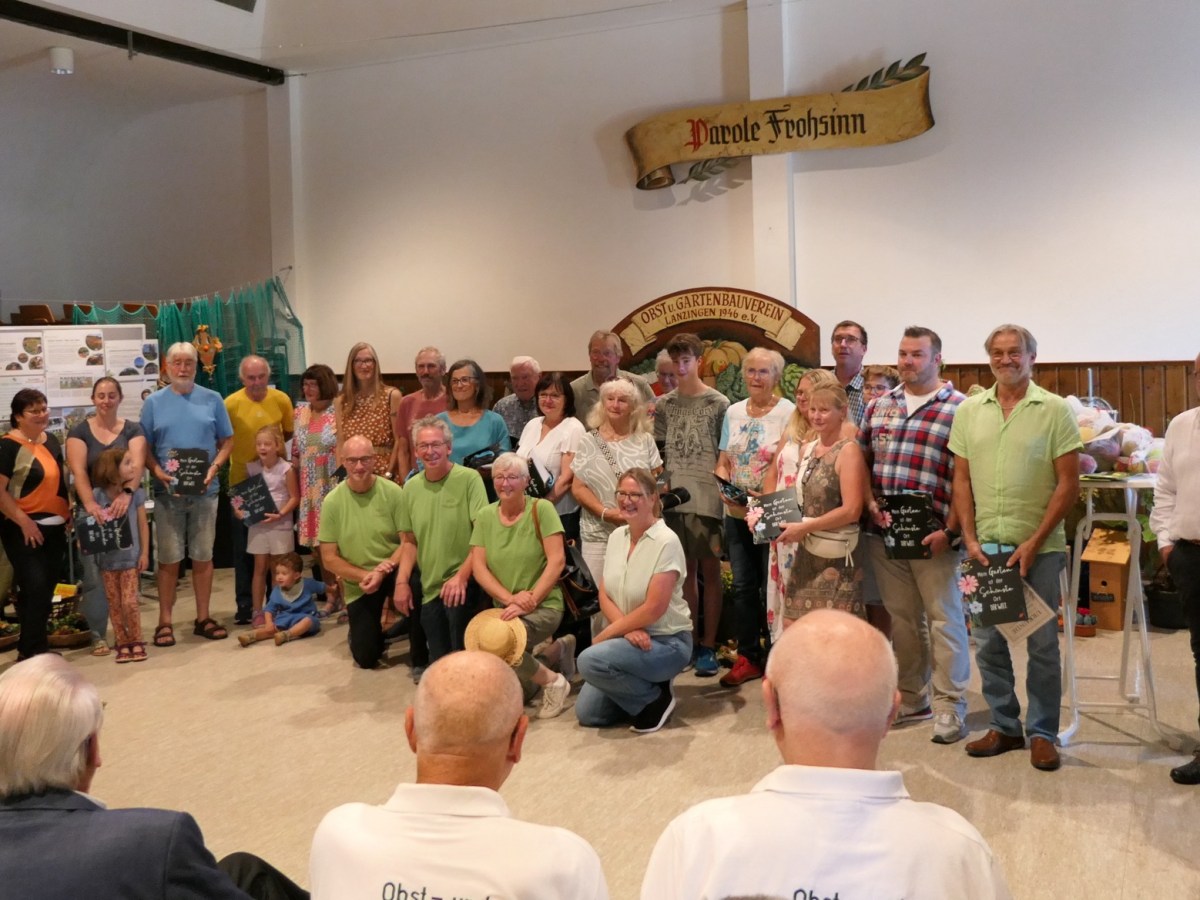 Sieger des Gartenwettbewerbs gekürt